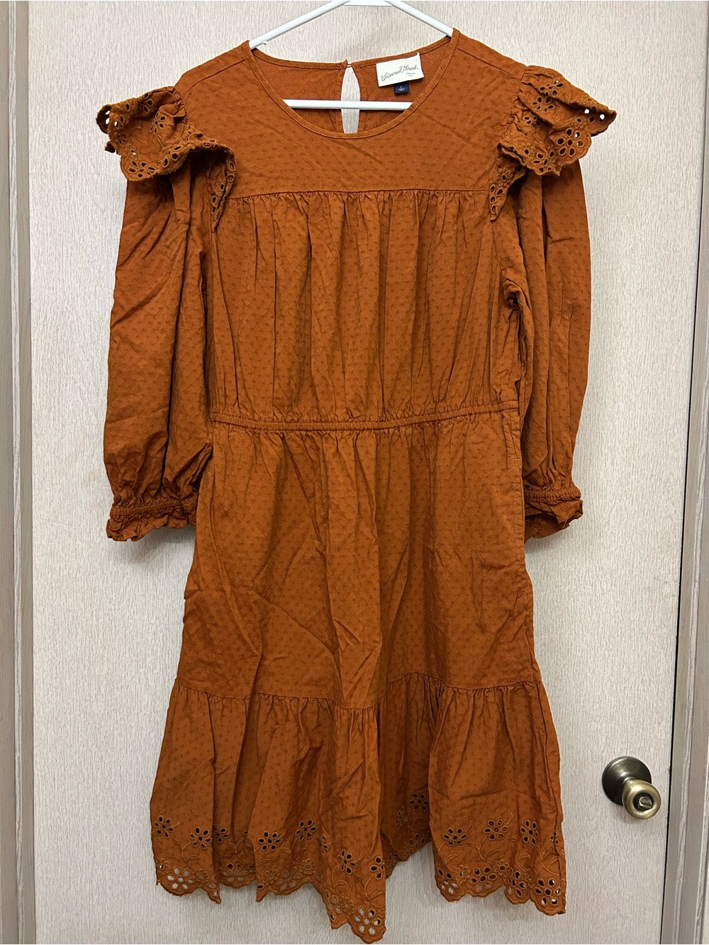 Universal Thread - Fall Ruffle Midi Dress - Size L